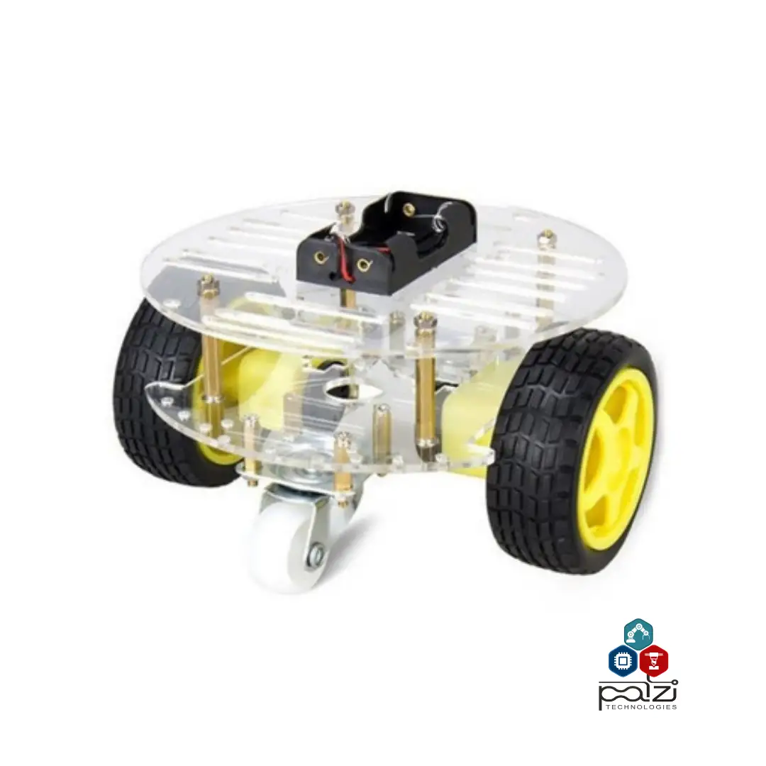 Chasis Robot 2WD redondo v2
