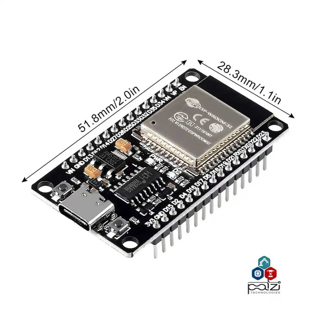 Esp32 de 38 pines tipo C