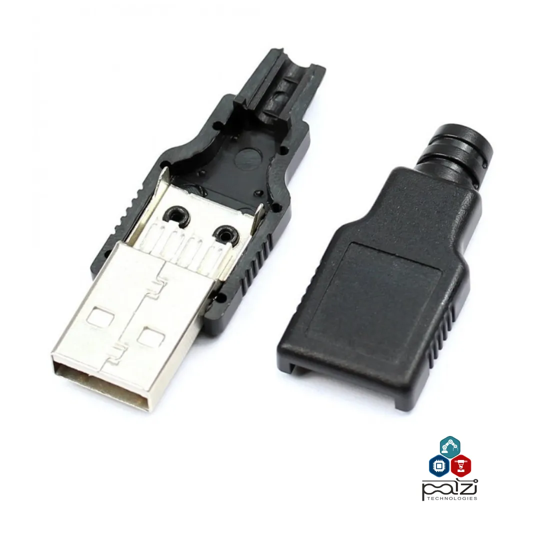 Conector USB macho tipo A