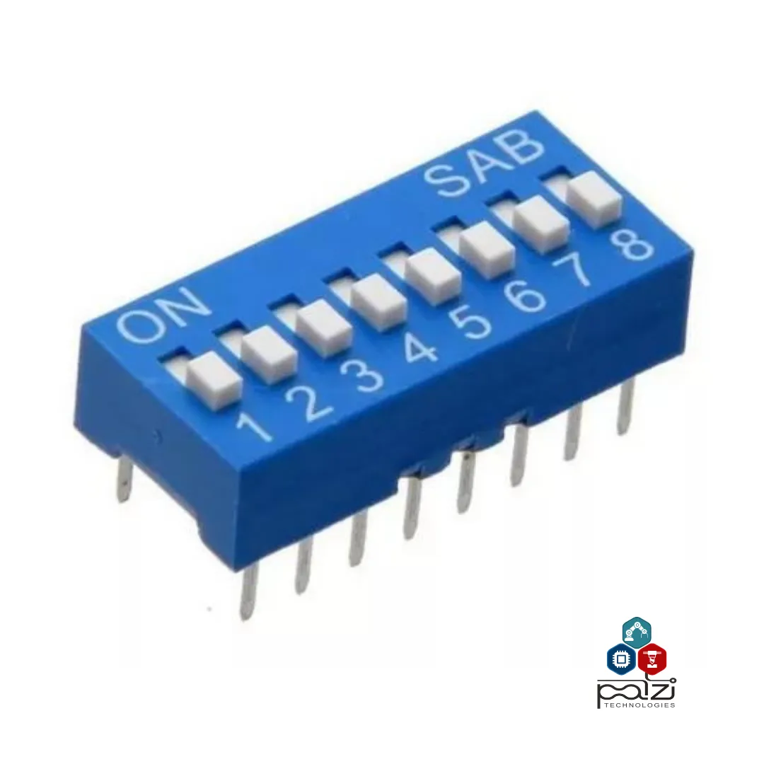 Dip Switch de 8 pines