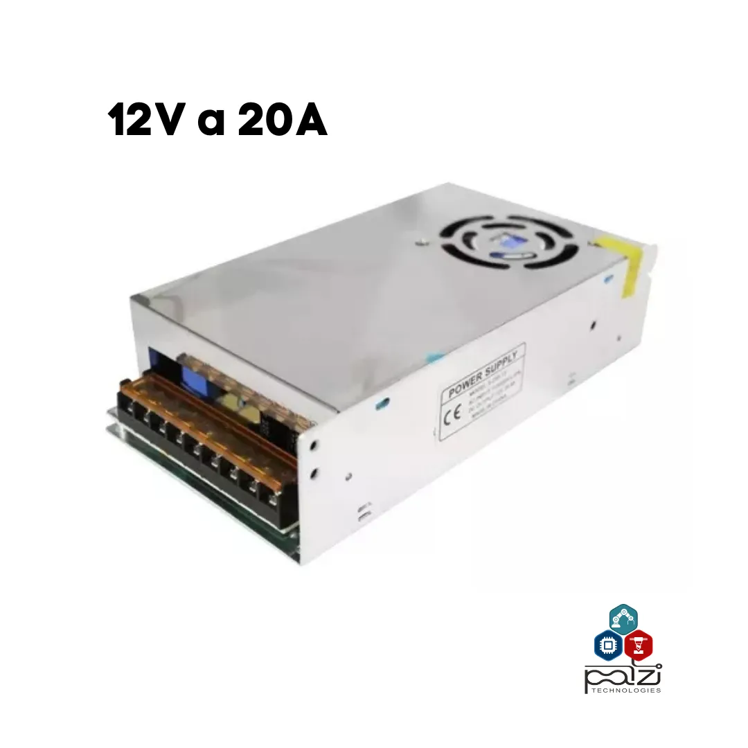 Fuente Conmutada 12V 20A