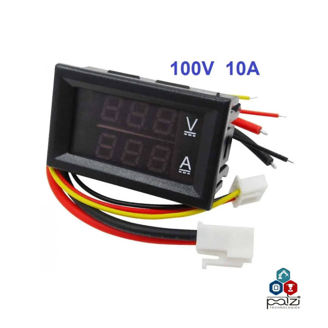 Voltimetro y Amperimetro 0-100v